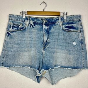 NWT Good American Jean Shorts - Size 18